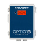 Photo of Optio B in alarm state