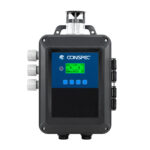 Optio G multi gas monitor with horn & strobe accessory and mounting bracket