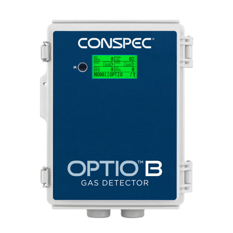 Optio B multi-gas monitor in normal state