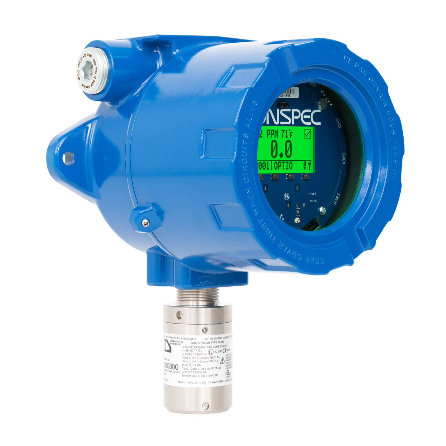 Optio XP Multi-Gas Detector For Hazardous Locations | Conspec Controls
