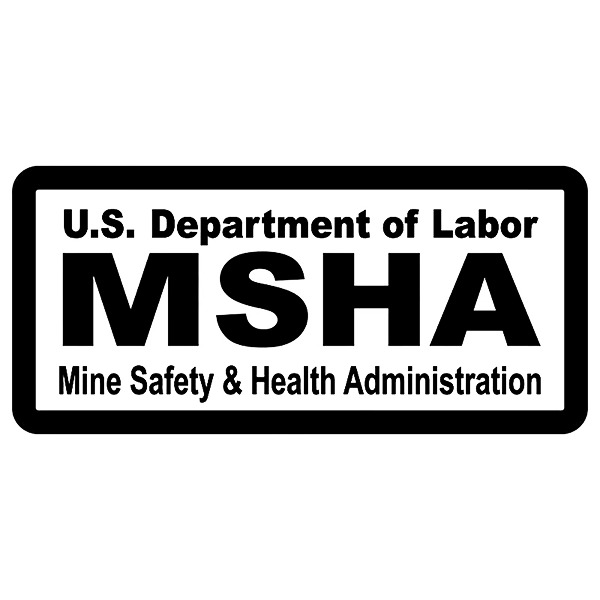 MSHA (Mine Safety & Health Administration) approved